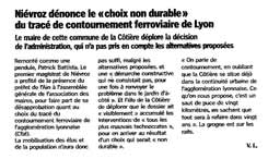 article du Progr�s du 12 11 2007 